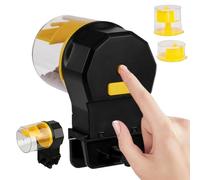Mangeoire automatique pour poissons d'aquarium | Distributeur de nourriture compact alimenté par batterie | Distributeur automatique de nourriture pour poissons, pour crevettes betta tortue petit