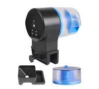 Mangeoire automatique pour poissons | Distributeur de nourriture stable réglable et précis, chargeur de vacances pour poissons - pour alimentation Aquarium Tortue étang Koi Maison Bureau Appartement