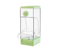 Mangeoire automatique transparente pour oiseaux - En forme de maison - Pour perroquets