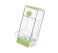 Mangeoire automatique transparente pour oiseaux - En forme de maison - Pour perroquets