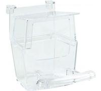 Vadigran bol alimentaire avec barre d'appui 7,0 x 7,5 x 6,0 cm transparent