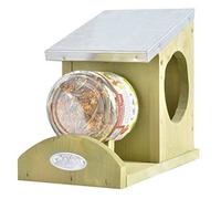 Mangeoire - Beeztees - Bois d'épicéa - 2 entrées - 24,5 x 12,3 x 18,5 cm - Extérieur