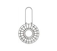 Mangeoire boule de graisse palmier ø 24 x 8 cm. oiseaux - - TR-55622