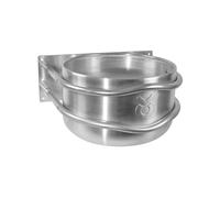 Mangeoire cheval aluminium Kerbl 32495 Argenté TU