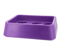 Mangeoire cheval anti-glouton Hippotonic Violet 60x50x17 cm