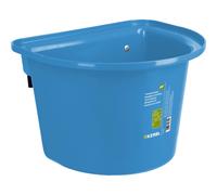 Mangeoire cheval avec crochet de suspension Covalliero Bleu 12 L