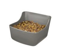 Mangeoire cheval en plastique robuste Waldhausen Gris 8 L