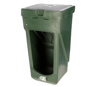 Mangeoire combinée foin et concentré Kerbl Vert 5,5 L