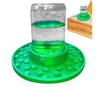 mangeoire d'abeilles - Station d'irrigation des Abeilles BOE, mangeoire d'eau et de Sucre Notre en Pot à Bouche Ordinaire. Sa Conception Pratique et sûre garantit Une Alimentation des