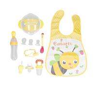 Mangeoire de nourriture de fruit de bébé de silicone, 10pcs mini nourrisson dentition Feeder sucettes congélateur grignotage plateau fruits et légumes morsure sac bébé aliments