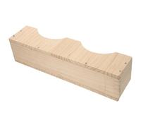 Mangeoire en Bois à Accrocher Fixateur, Grand Récipient Khaki