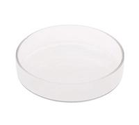 Mangeoire en verre de 9 cm, 3,5 cm, 3,2 cm, 3,0 cm, 6,6 cm, 6,1 cm de large, bol rond transparent pour alimentation par le fond Cory Pleco, poissons chauffants, thermomètres, gravier, sable