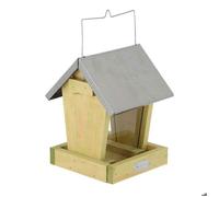 Mangeoire - Esschert Design - Silo - Zinc - Extérieur - Oiseaux sauvages