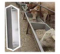 Mangeoire et abreuvoir durables pour bétail, gamelle d'extérieur robuste pour une alimentation efficace dans les fermes, les écuries et les pâturages