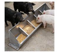 Mangeoire étanche à suspendre pour le bétail, convient pour les porcheries, les porcs et les granges, design durable pour bovins, chèvres et chevaux
