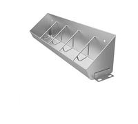 Mangeoire étanche pour porcelets de 5, 8, 10, 10, 90 cm, 100 cm, mangeoire à porc de 10 m, 1,8 m, 1,8 m / poêle extérieure pour bétail, mangeoire pour animaux robuste 2 en 1