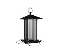 Trixie Mangeoire pour oiseaux sauvages TR-55621 – Métal avec perchoirs – Noir