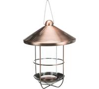 Mangeoire extérieur pour oiseaux avec grille protective en métal Trixie Bronze TU