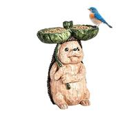 Mangeoire extérieure pour Oiseaux Plat De Nourriture pour Animaux en Résine | Bols À Oiseaux Du Balcon Adapté Jardin Cour Terrasse Pelouse Balcon Aras Perroquet Moineau Perruche Perruche Ondulée