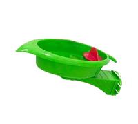 Mangeoire hygiénique pour perroquets avec tournesols miroir Accessoires de jeu Gamelle Perchoir Cage Décors Petit Oiseau Bain Piscine Plateau de nourriture