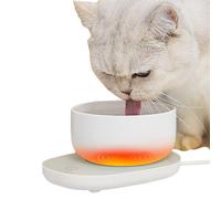 Mangeoire intelligente pour animaux de compagnie - tapis chaud alimentaire électrique, chauffage de repas à économie d'énergie | Plateau chauffant pour chien house, chargeur de chat