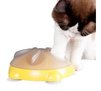 Mangeoire Interactive pour Chat, Casse-tête Rotatif, Distributeur de friandises, Stable, Multifonctionnel, Alimentation Saine, Alimentation Lente pour stimuler l'entraînement et Les défis