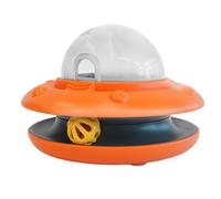 Mangeoire interactive pour chat, rechargeable et intelligente, distributeur de nourriture réglable, cloche favorisant la santé, distributeur de casse-croûte, portable, compact, polyvalent, idéal pour