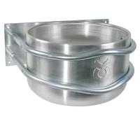 Mangeoire Kerbl 18 L aluminium argent 32495
