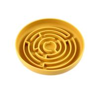 Mangeoire Labyrinthe En Silicone - Mangeoire En Silicone Avec Ventouses | Puzzle Maze Bowl Slow Feeder | Gamelle Pour Chien À Alimentation Lente | Les Jouets Interactifs Anti-escalade Avec Ventouse Ré