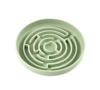 Mangeoire Labyrinthe En Silicone - Mangeoire En Silicone Avec Ventouses | Puzzle Maze Bowl Slow Feeder | Gamelle Pour Chien À Alimentation Lente | Les Jouets Interactifs Anti-escalade Avec Ventouse Ré