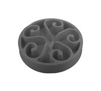 Eat Slow Live Longer Fournitures d'alimentation Manger Lent Vivant Plus Longue Original Gris S