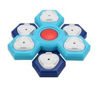 Mangeoire lente pour chien - Gamelle de recherche multicouche pour animal de compagnie - Mangeoire lente rotative pour chiot - pour intérieur, appartement, dortoir, maison, cuisine, salon