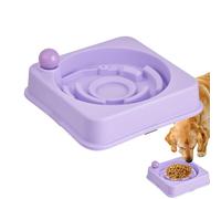 Mangeoire lente pour chien | Gamelle interactive anti-glouton pour animaux de compagnie | Gamelles puzzle pour alimentation saine, pour maison, appartement, chambre, salon, balcon