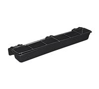 Mangeoire longue avec grille Kerbl Noir 9 L