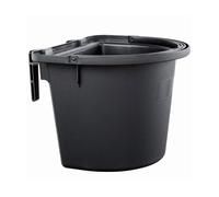 Mangeoire mobile pour chevaux en plastique antichoc avec supports et poignée