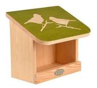 Best For Birds - Mangeoire murale pour oiseaux Pochoir Vert