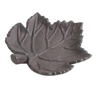 - Mangeoire oiseau feuille en fonte