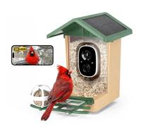 Mangeoire Oiseaux Caméra, Rollei Mangeoire Oiseaux Extérieur 3K sans Fil
