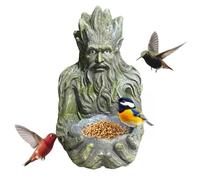 Mangeoire Oiseaux,Décor De Jardin Résistant Aux Intempéries - Statues D'Extérieur Mangeoire Décorative | afin D'Attirer Chardonnerets Sauvages, Moineaux, Mésanges Et pour Jardin,