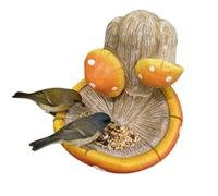 Mangeoire Oiseaux d'Extérieur Plateau d'Alimentation Suspendu en Forme de