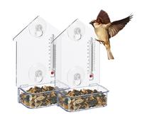 Mangeoire oiseaux exterieur 100 ml léger mangeoire à oiseaux mangeoire suspendue