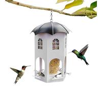 Mangeoire Oiseaux | Feeder D'oiseau Fenêtre Transparente | Station d'alimentation du Jardin L'épreuve des Intempéries pour Les Oiseaux Sauvages | Faisseur D'atterrissage en Métal avec Conception