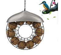 Mangeoire Oiseaux, Mangeoire Oiseaux Exterieur, Mangeoire Oiseaux Exterieur En Métal, Abreuvoir Oiseau, Mangeoires Pour Oiseaux Sauvages, Pour Boules De Graisse Pour Boulettes