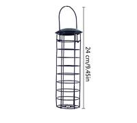 Mangeoire Oiseaux, Mangeoires pour Oiseaux Sauvages, Distributeur De Nourriture pour Mangeoires À Oiseaux en Plein Air, pour Boules De Graisse pour Boulettes, pour Petits Oiseaux Sauvages