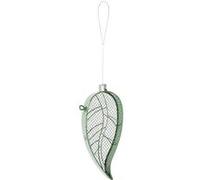 Mangeoire originale à suspendre feuille métal vert G