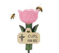 Mangeoire papillon, décoration de fleurs en résine - Pour la maison, la cour, la cour, l'aménagement paysager, les parcs et l'alimentation des volières