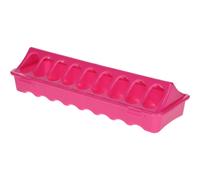 Mangeoire plastique pour poussins Kerbl Rose 30x9,5 cm