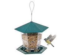 Mangeoire Pliante fabriquée en ABS offrant Une capacité de 1 L, conçue pour être Suspendue Simplement dans Les Jardins et sur Les Arbres Distributeur de Pierres à Oiseaux