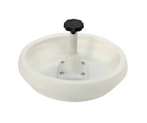 Mangeoire porcelets PVC avec crochet J Kerbl Blanc 2,5 L