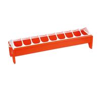 Kerbl Mangeoire en PVC pour volailles 75 x 12 cm